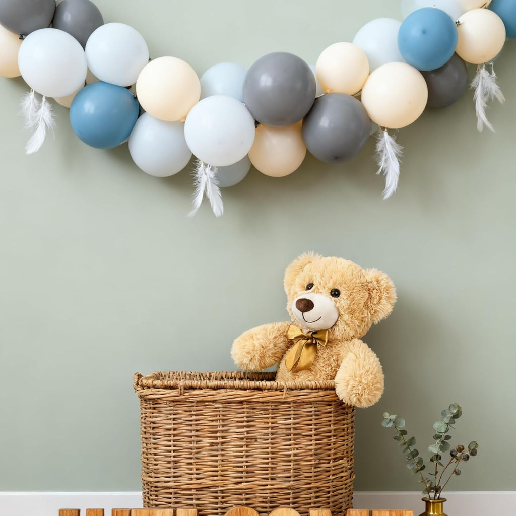 12 Packs Small plush toy  Stuffed Animals in Bulk,13.5" Small Stuffed Bears Plush for Wedding,Birthday,Christmas, Party Decorations